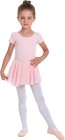 Danswan Girls Ballet Leotard Dance Dress Tutu Outfit Ball-size 6-7yrs-pink-mint 