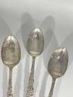Lot Of 3 Antique 1900 Benedict Mfg Co A1 Silver Plated Spoons