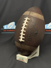 Ohio State Buckeyes Team Issued Wilson Td Vintage Leather Football