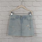 Y The Children s Place Girls Distressed Ripped Light Denim Jean Skirt Nwt Size 5