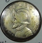 Panama 1 Balboa Silver Crown 1931 Nice  j23