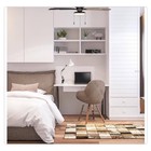 Colton 52 In  Indoor Flat Bronze Low Profile Ceiling Fan With Light Kit And