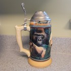 Budweiser 1998 Asia Animals Of The Seven Continents Beer Stein In Box 