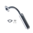 Exhaust Pipe Header W muffler For Predator 212cc Gx160 Gx200 Ct200u Mini Bike