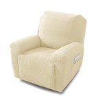 1 2 3seater Elastic Recliner Sofa Cover Stretch Armchair Covers Couch Slipcover