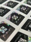 1x Windows 11 Prismatic Desktop   Laptop Computer Pc Sticker Label  new 