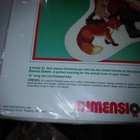 Vintage Dimensions Crewel Woodland Santa Christmas Stocking Kit 8069 Deer 1989