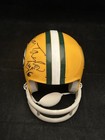 Jim Taylor Signed Gb Packers 2-bar Autograph Mini Helmet W  hof 76  Jsa Coa