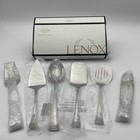 Lenox Serving Set 6 Pc Hostess Flatware Set Serving 18 10 Stainless Fonthill New