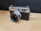 Vintage Yashica Mg-1 Rangefinder Film Camera Body W lens Untested