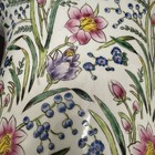 Antique Chinese Qianlong Porcelain Large Bowl Pot Flowers     famille Rose