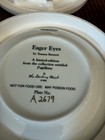 Danbury Mint  eager Eyes  Papillon Dog Porcelain Collector Plate