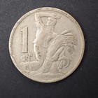 1922 Czechoslovakia  1 Koruna    Free Shipping  C5758