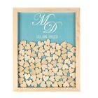 Wedding Guest Book Drop Top Custom Wedding Guest Book Personalized Drop Box