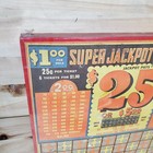 Jackpot Charley - Unpunched Trade Stimulator Board - 1947 Vintage Man Cave Nice 