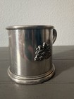 Vintage Ralph Lauren Safari For Men 3 5 Oz Pewter Shaving Mug Lion Crest