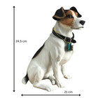 Large Jack Russell Ornament Figurine Sculpture Leonardo Height 24cm Gift Boxed