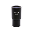 Brand New Pair Wf 10x  18mm Eyepiece For Compound Microscope 23 2mm 