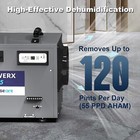 Baseaire Airwerx 55 113 Pint Basement crawlspace Dehumidifier W hose 5y Warranty