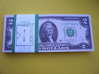     Special Offer      100 Two Dollar Bills- 2 Uncirculated Sequential 