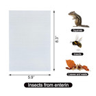 3 Pcs 304 Stainless Steel Woven Wire Mesh Sheets 20 Mesh Flexible Air Vent Fine 