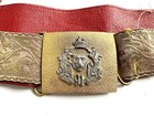 Canada Pre-ww1 Officer Belt   Buckle 91st Argyll Sutherland Highlanders Militia