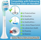Replacement Toothbrush Heads For Philips Sonicare C3 6 Count White