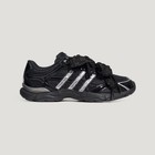 Adidas Whisper Glide Hype Black Iron Metallic Women Casual Shoes Kz9639
