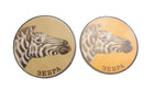 Set 2 Soviet Ussr Badge Beautiful  Zebra Head