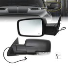 Left driver For 2013-2019 Dodge Ram 1500 Power Heated led Signal Side Mirror
