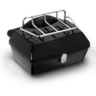 Black Motorcycle Trunk Tour Pack Luggage For Vtx1300r 2004-2009