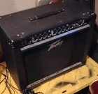 1990 s Peavey Express 112   1x12in 65-watt Transtube Guitar Combo   Blue Trim