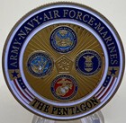  rare United States Department Of Defense Challenge Coin Comes In Clear Capsule