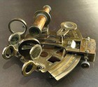 Vintage Maritime Brass Nautical Sextant Kelvin Hughes London Christmas Gift