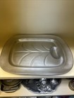 Wilton Armetale Rwp Pewter Footed Well   Tree Meat Serving Platter Tray Vintage