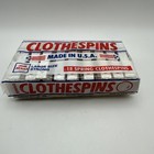 Forster Ideal Spring Clothespins White Large Strong 18 Nip Made In Usa