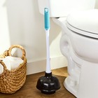 Great Value Deluxe Toilet Plunger 16 Inch Ergonomic Handle