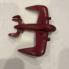 Wyandotte Mystery Plane Steel Toy Airplane 1930s In Red  Missing Tires And Props