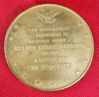 1962 Wood High School Bronze Medal Freedom Foundation Coin Medallic Art Co 4   
