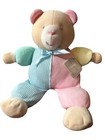 Eden Pastel Thermal Waffle Weave Bear New With Tag  bent 