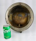 Antique Industrial Brass Light Housing 11  Large Vintage Steampunk Upcycle Base