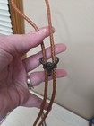Pair Of Vintage Western-style Bolo Ties Horse  Bull 