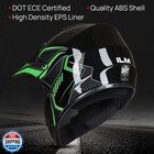 Ilm Youth Kids Dirt Bike Helmet Atv Motocross Dot Off-road Street