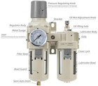 Air Compressor Filter Regulator Lubricator  frl  Unit air Pressure Regulator Wit