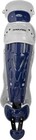 Rawlings Velo Catcher s Leg Guards Adult 16 5  Navy white Baseball