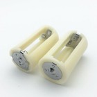 4 Pcs Parallel Convertor Adapter Battery Holder Case Box 3 Aa lr6 To 1 D Size