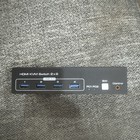 Hdmi Dual Monitor Kvm Switch 2 Monitors 2 Computers 4k 60hz Usb 3 0 Kvm Switches