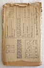 Rare Vtg Simplicity Pattern  1771 One-piece Dress  1946  42  Bust  45  Hip
