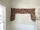  Portiere   Toile De Nantes Fabric Purple L elite Des Braves Military Pelmet 