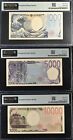 Japan Set 3  1000 5000 10000 Yen Nd 2024 P 107-p 109 Superb Gem Unc Pmg 67 Epq